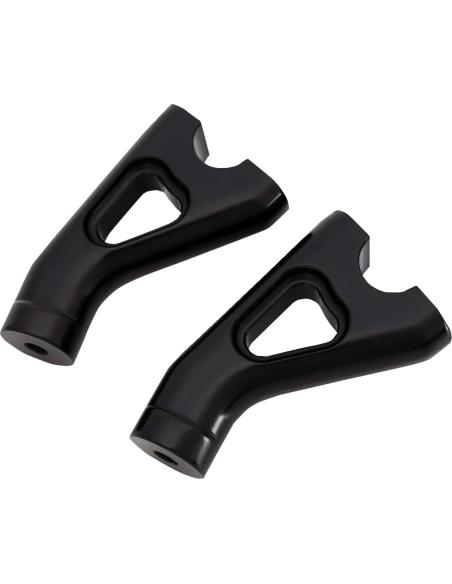 black high risers Arlen Ness Harley Nightster RH975 2022-2026 Handlebar Risers