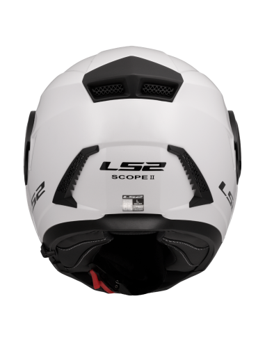 Comprar Capacete Modular Ls2 Ff902 Scope Ii branco brilhante – Versatilidade E Segurança Em Qualquer Aventura a preço promociona
