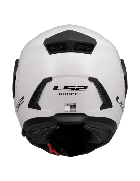 Comprar Casco Modular Ls2 Ff902 Scope Ii blanco brillo – Versatilidad Y Seguridad En Cualquier Aventura a precio de oferta