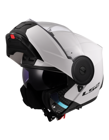 Comprar Capacete Modular Ls2 Ff902 Scope Ii branco brilhante – Versatilidade E Segurança Em Qualquer Aventura a preço promociona