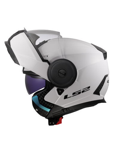 Comprar Casco Modular Ls2 Ff902 Scope Ii blanco brillo – Versatilidad Y Seguridad En Cualquier Aventura a precio de oferta