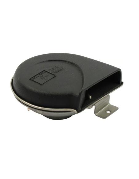 12V BLACK MARINE HORN 100 DB WITH ABS CONCH SHELL HOUSING