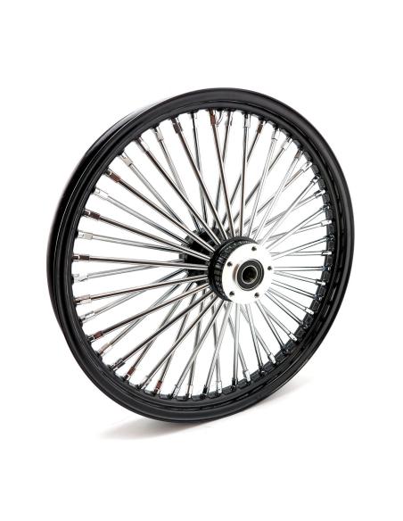 Ruota anteriore MCS 48 Fat Spoke 19 DF nera