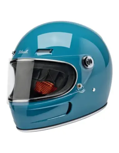 Capacete Biltwell Gringo SV gloss Atlantic Teal