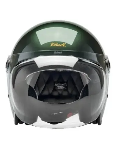 Biltwell Tahoe metallic Sierra Green helmet