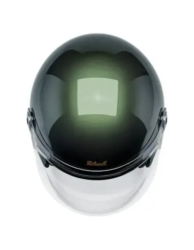 Casque Biltwell Tahoe métallique Sierra Green