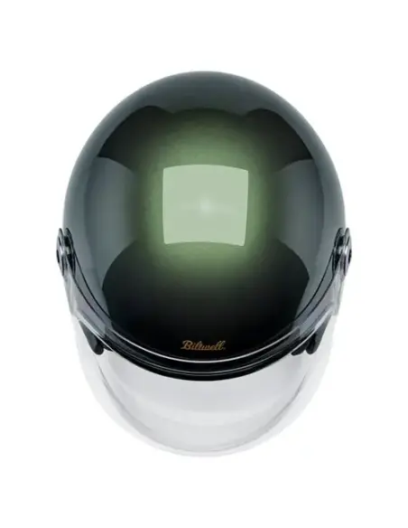 Casque Biltwell Tahoe métallique Sierra Green