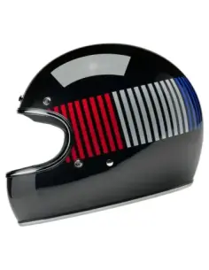 Casco Biltwell Gringo RWB Raceflow negro 2