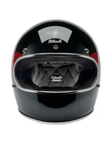 Casco Biltwell Gringo RWB Raceflow negro