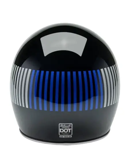 Casco Biltwell Gringo RWB Raceflow negro