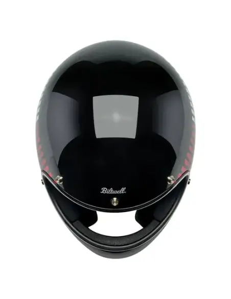 Biltwell Gringo RWB Raceflow black helmet