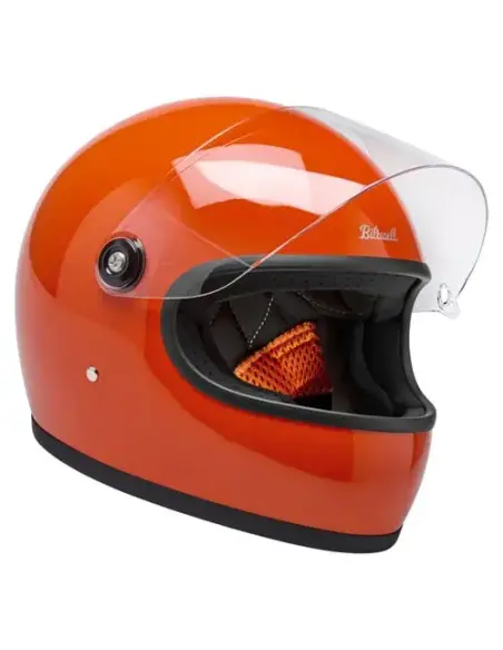 Biltwell Gringo S Helmet gloss Hazard Orange