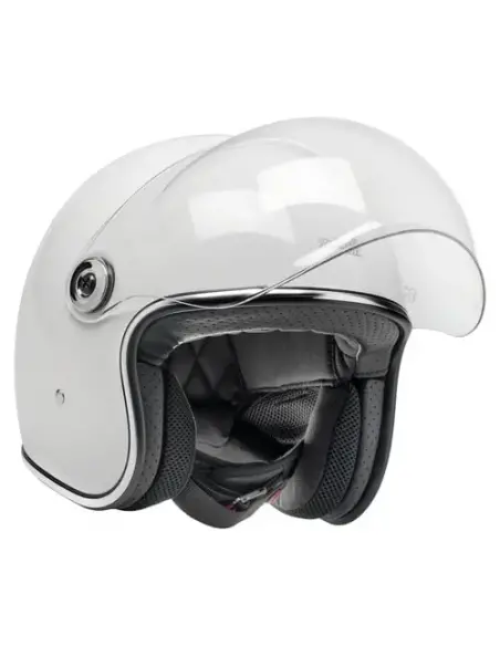 Biltwell Tahoe helmet gloss White