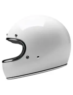 Capacete Biltwell Gringo gloss white 2