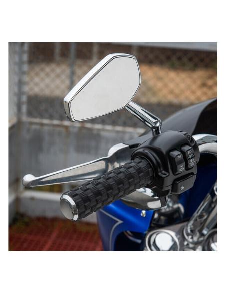 ARLEN NESS AIR TRAX GRIPS CHROME POUR HARLEY