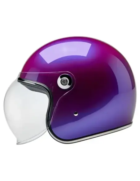 Biltwell Tahoe metallic grape helmet