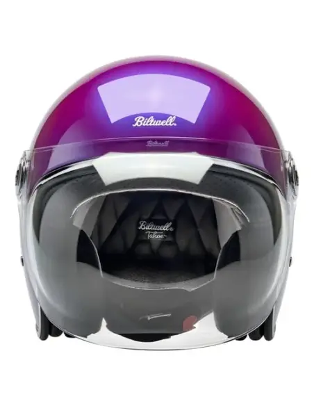 Biltwell Tahoe metallic grape helmet