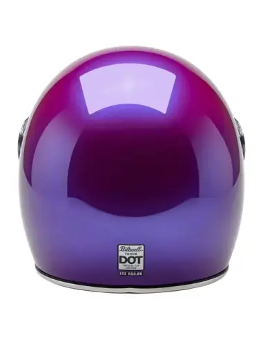 Biltwell Tahoe metallic grape helmet