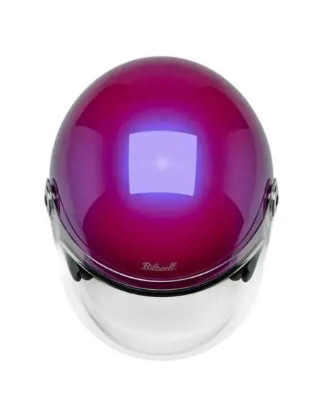 Biltwell Tahoe metallic grape helmet