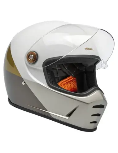 Casque Biltwell Lane Splitter Intersection Or Argent Bronze
