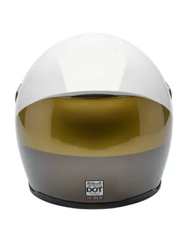 Casque Biltwell Lane Splitter Intersection Or Argent Bronze