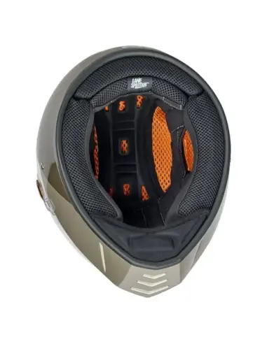Casque Biltwell Lane Splitter Intersection Or Argent Bronze