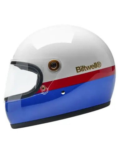Capacete Biltwell Gringo S gloss RWB