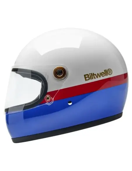 Capacete Biltwell Gringo S gloss RWB