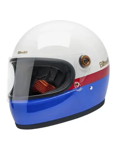 Capacete Biltwell Gringo S gloss RWB