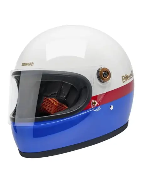 Biltwell Gringo S helmet gloss RWB