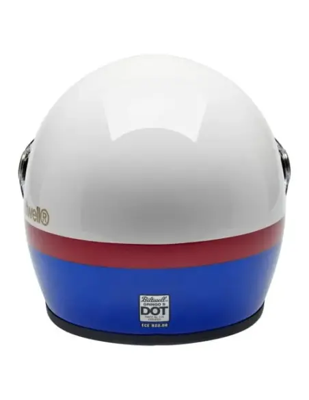 Casque Biltwell Gringo S gloss RWB