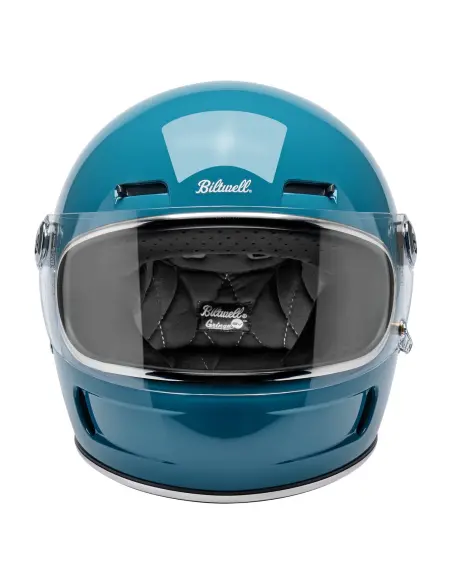 Casque Biltwell Gringo SV gloss Atlantic Teal