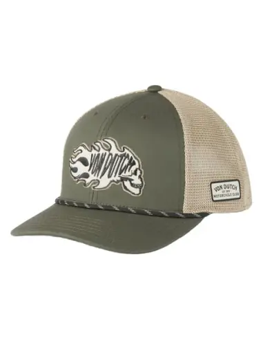 Buy Von Dutch Skull Cap - Kustom Kulture Style