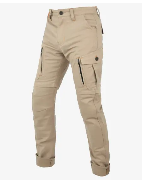 Pantalón Moto Hombre Air IV Man Beige Protecciones CE