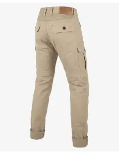 Pantaloni Moto Uomo Air IV Man Beige Protezioni CE 2