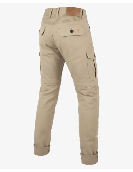 Pantalón Moto Hombre Air IV Man Beige Protecciones CE