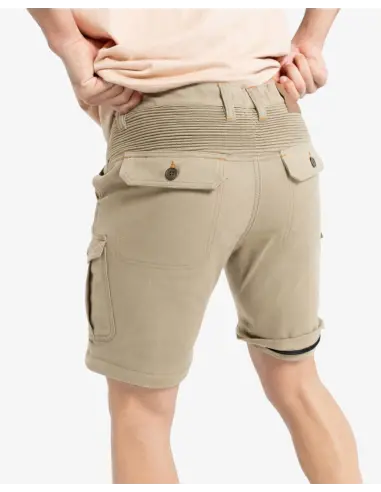 Pantaloni Moto Uomo Air IV Man Beige Protezioni CE