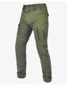 Pantalón Moto Hombre Air IV Man Verde Protecciones CE