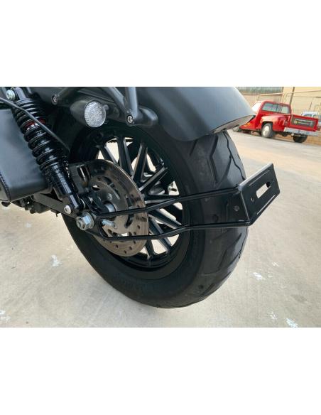 SPORTSTER REAR WHEEL HOLDER BLACK HANDMADE