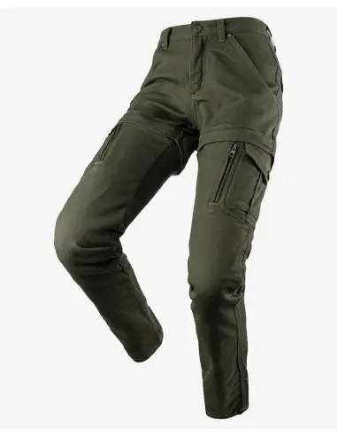 Pantalon Moto Femme Air IV Lady Vert Protections CE