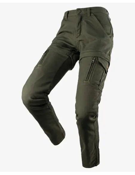 Pantaloni Moto Donna Air IV Lady Verde Protezioni CE