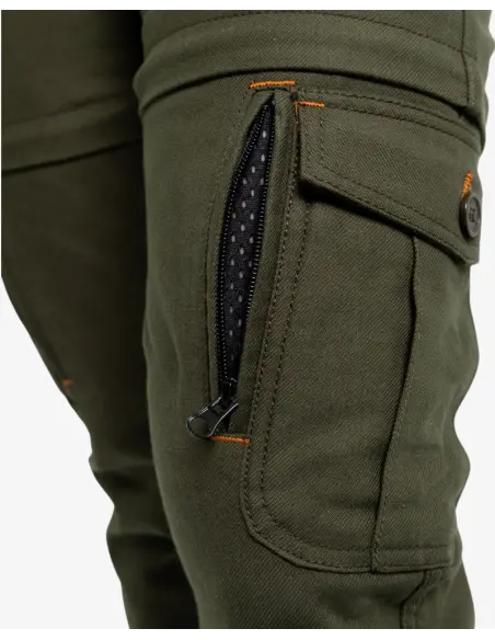 Calças Moto Mulher Air IV Lady Verde Proteções CE