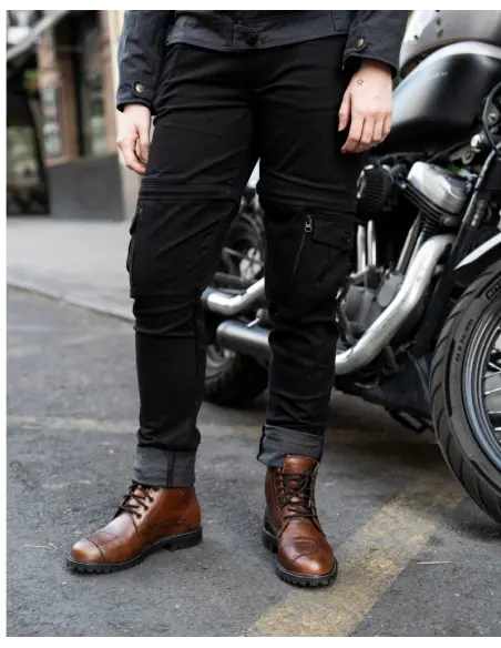 Pantalón Moto Mujer Air IV Lady Negro CE