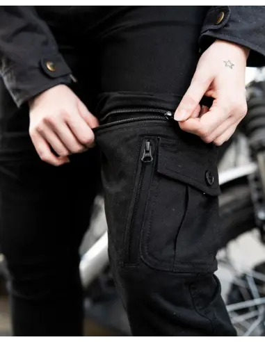 Pantalón Moto Mujer Air IV Lady Negro CE