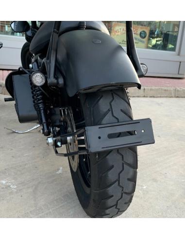 SPORTSTER REAR WHEEL HOLDER BLACK HANDMADE
