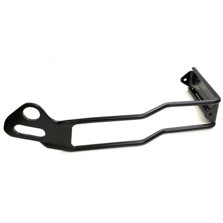 SOPORTE MATRICULA SPORTSTER TRAS RUEDA NEGRO HANDMADE