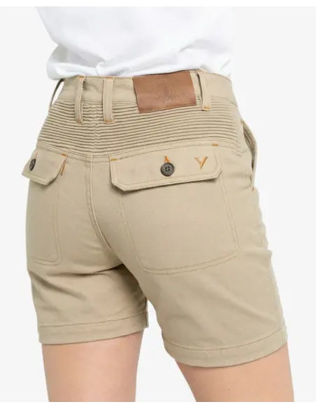 Pantaloni Moto Donna Air IV Lady Beige CE