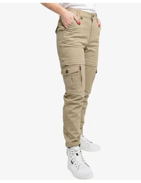 Pantaloni Moto Donna Air IV Lady Beige CE
