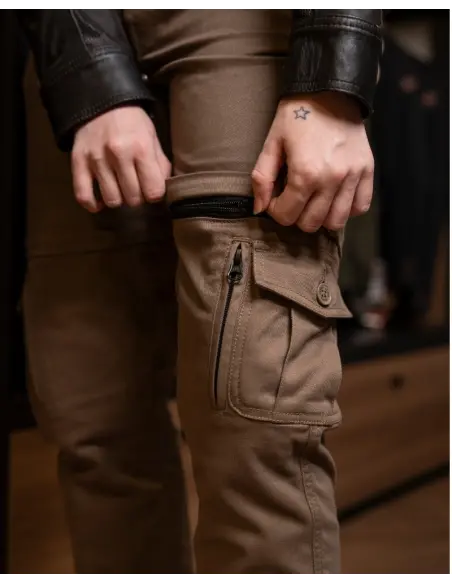 Women's Motorcycle Pants Air IV Lady Beige CE