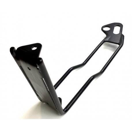 SOPORTE MATRICULA SPORTSTER TRAS RUEDA NEGRO HANDMADE